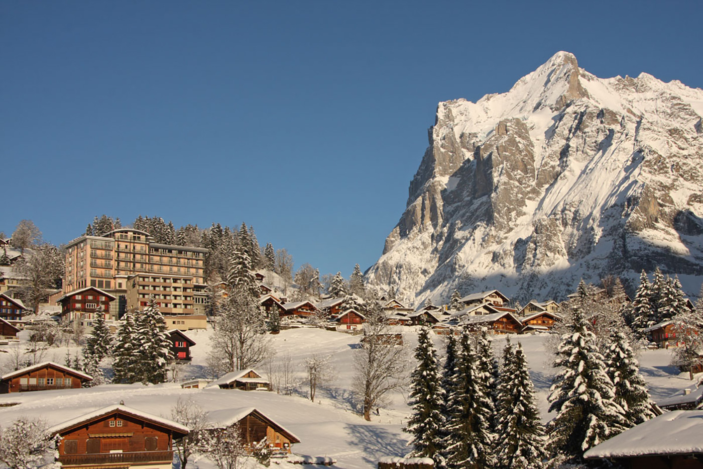 Erleben Sie entspannende Wintertage zusammen mit Ihrer Familie im Belvedere Swiss Quality Hotel in Grindelwald